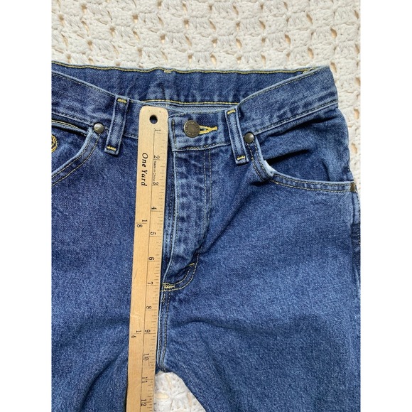 Wrangler‎ Boys Jeans Size 16 Slim 13BGSHD Classic Cowboy Western Blue Denim - Picture 8 of 11